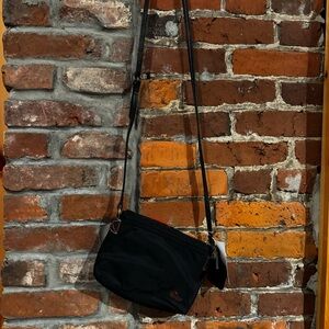 Y2k Black Nylon Dooney & Bourke Crossbody Bag